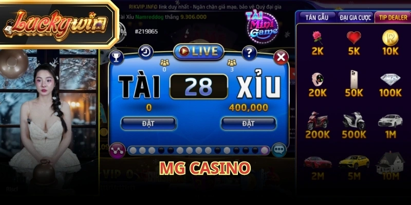 Casino Luckywin MG được tối ưu để phù hợp với tốc độ đường truyền online
