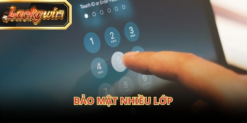 Hệ thống bảo mật tại Luckywin được xây dựng theo tiêu chuẩn nghiêm ngặt